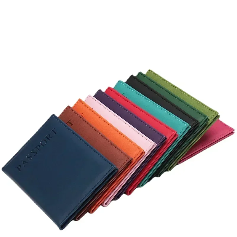Travel Accessories Passport Holder - High Quality English PU Leather Passport