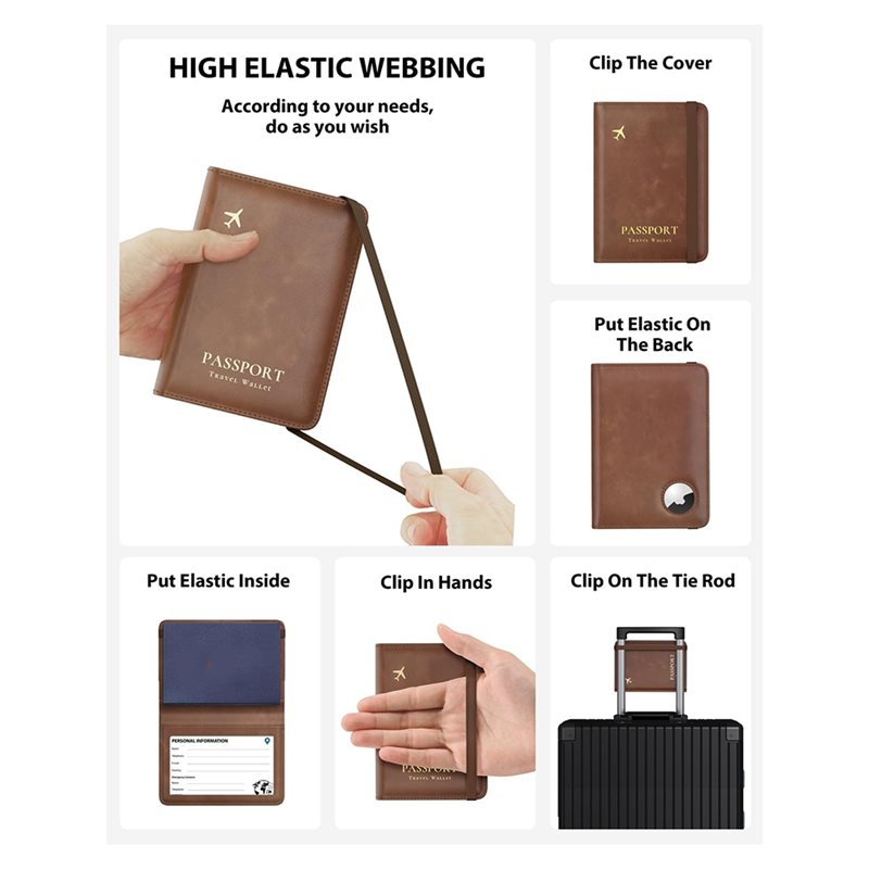 ABRT-Passport Holder With RFID - Travel Accessories Passport Holder ulasan dan harga