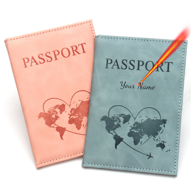 Lovely Map Passport Cover Fash - Travel Accessories Passport Holder ulasan dan harga