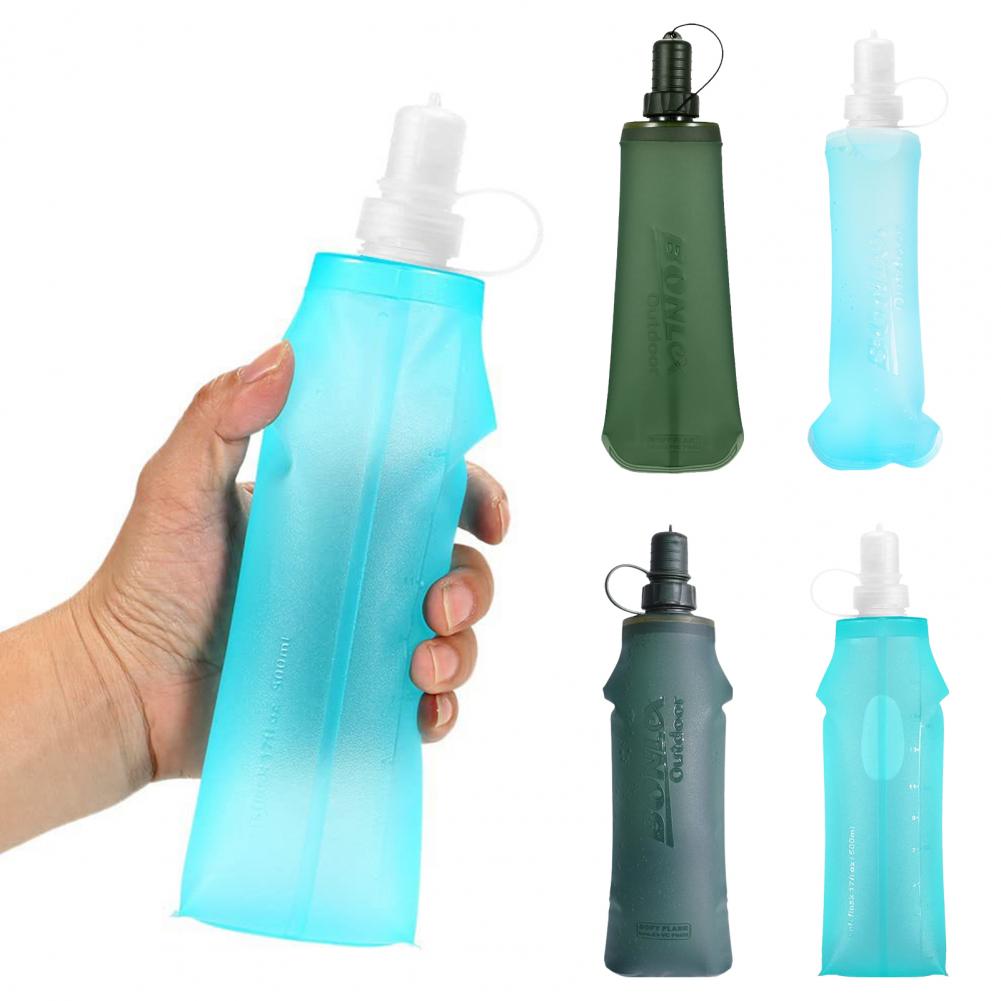 250/500ML Folding Water Bottle - Water Bottle Collapsible ulasan dan harga
