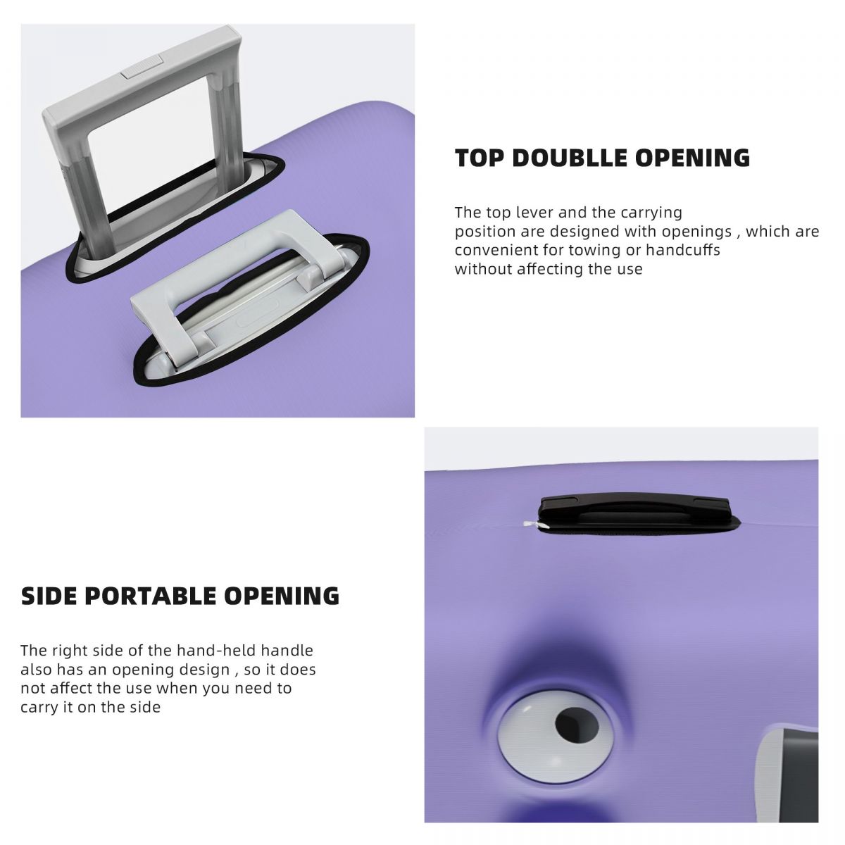 Funny Expression Printed Suitc - Travel Accessories To 3D Print ulasan dan harga