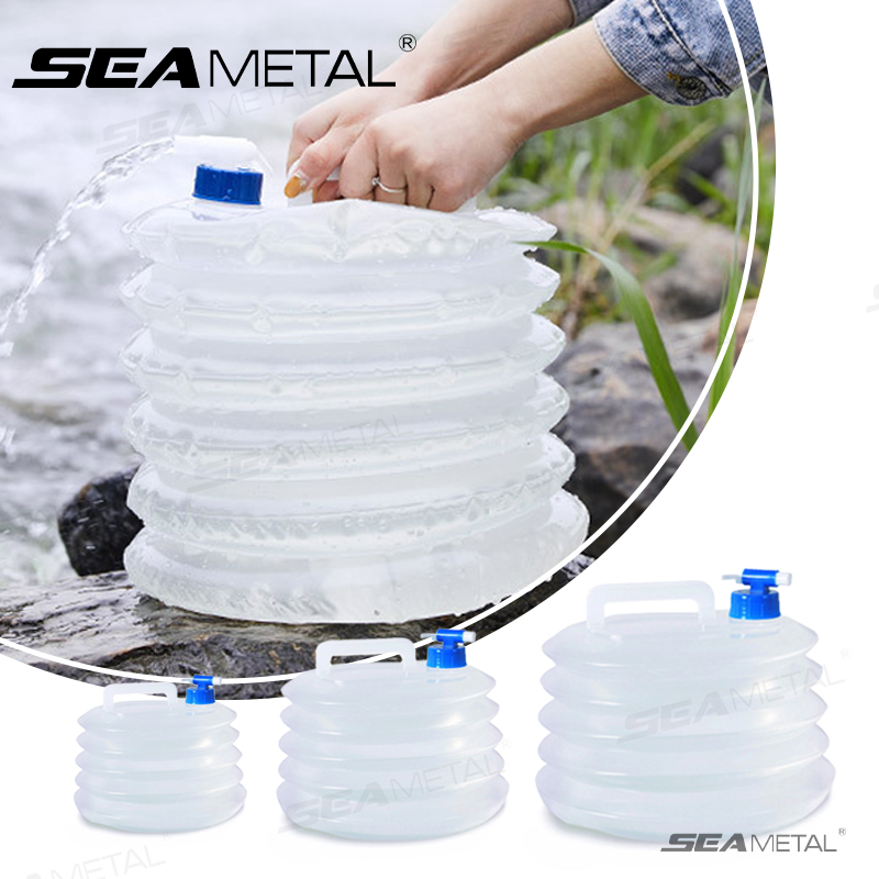 SEAMETAL 5L-15L Car Collapsibl - Water Bottle Collapsible ulasan dan harga