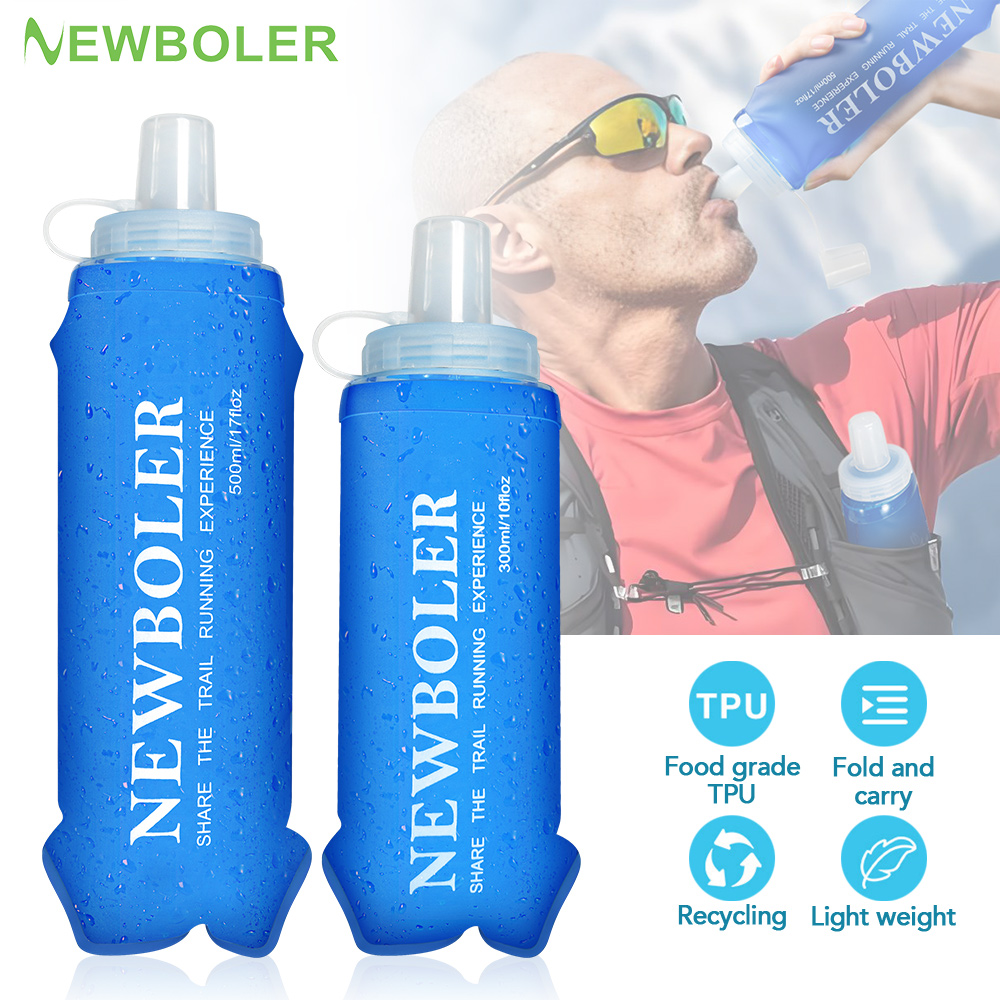 NEWBOLER 300/500ML Water Bottl - Water Bottle Collapsible ulasan dan harga