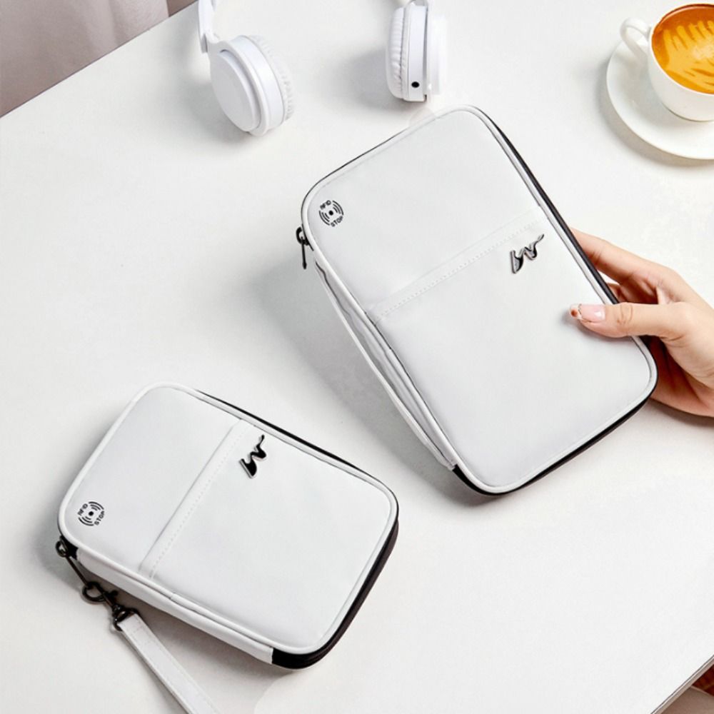 Portable Polyester Card Case L - Travel Accessories Passport Holder ulasan dan harga