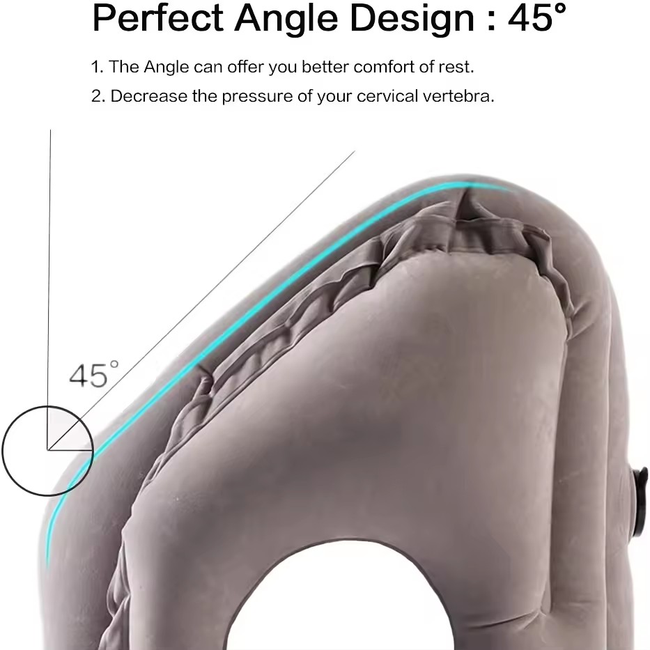 Inflatable Travel Pillow,Trave - Travel Accessories Long Flight ulasan dan harga