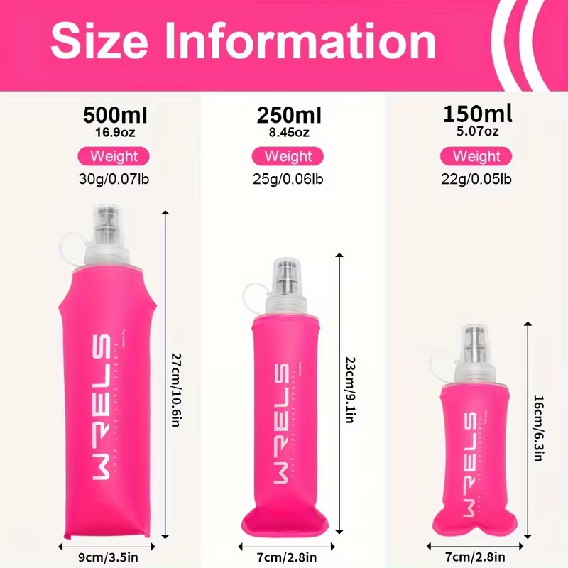 WRELS Collapsible Folding Wate - Water Bottle Collapsible ulasan dan harga