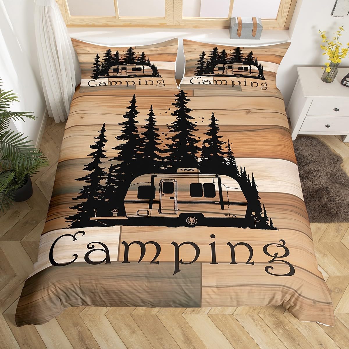 Camping Duvet Cover Set Full K - Travel Accessories To 3D Print ulasan dan harga