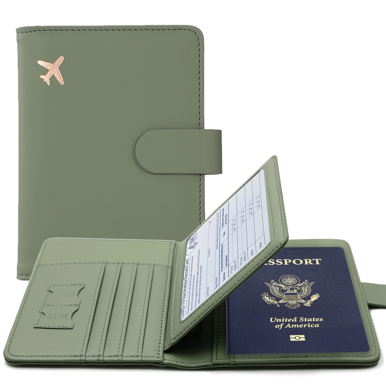 RFID Passport Cover Case Passp - Travel Accessories Passport Holder ulasan dan harga