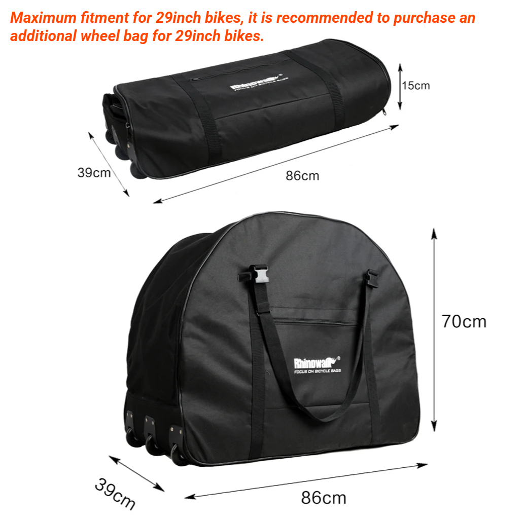Rhinowalk Bike  Carrying Bag W - Travel Accessories In Train ulasan dan harga