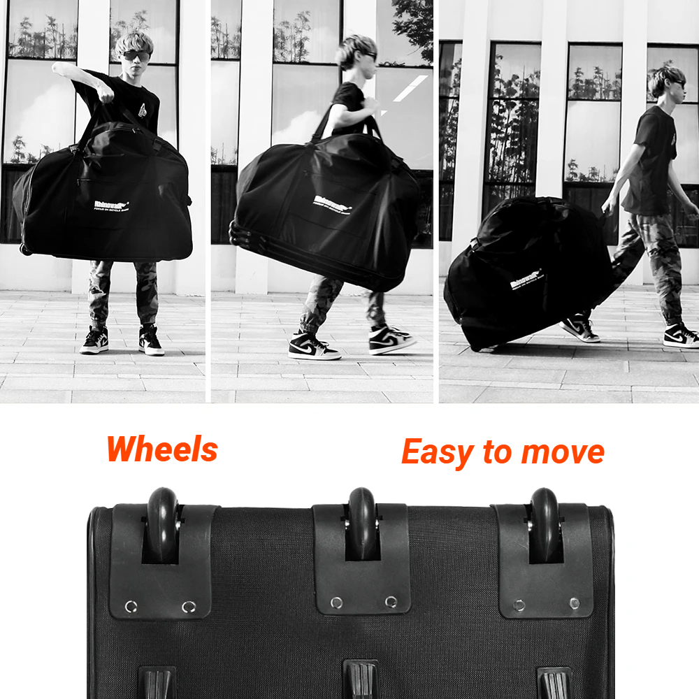 Rhinowalk Bike  Carrying Bag W - Travel Accessories In Train ulasan dan harga