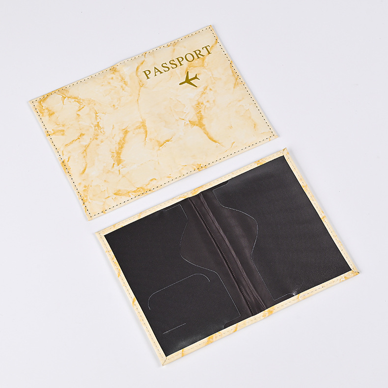 Macaron Color Marble Pattern P - Travel Accessories Passport Holder ulasan dan harga