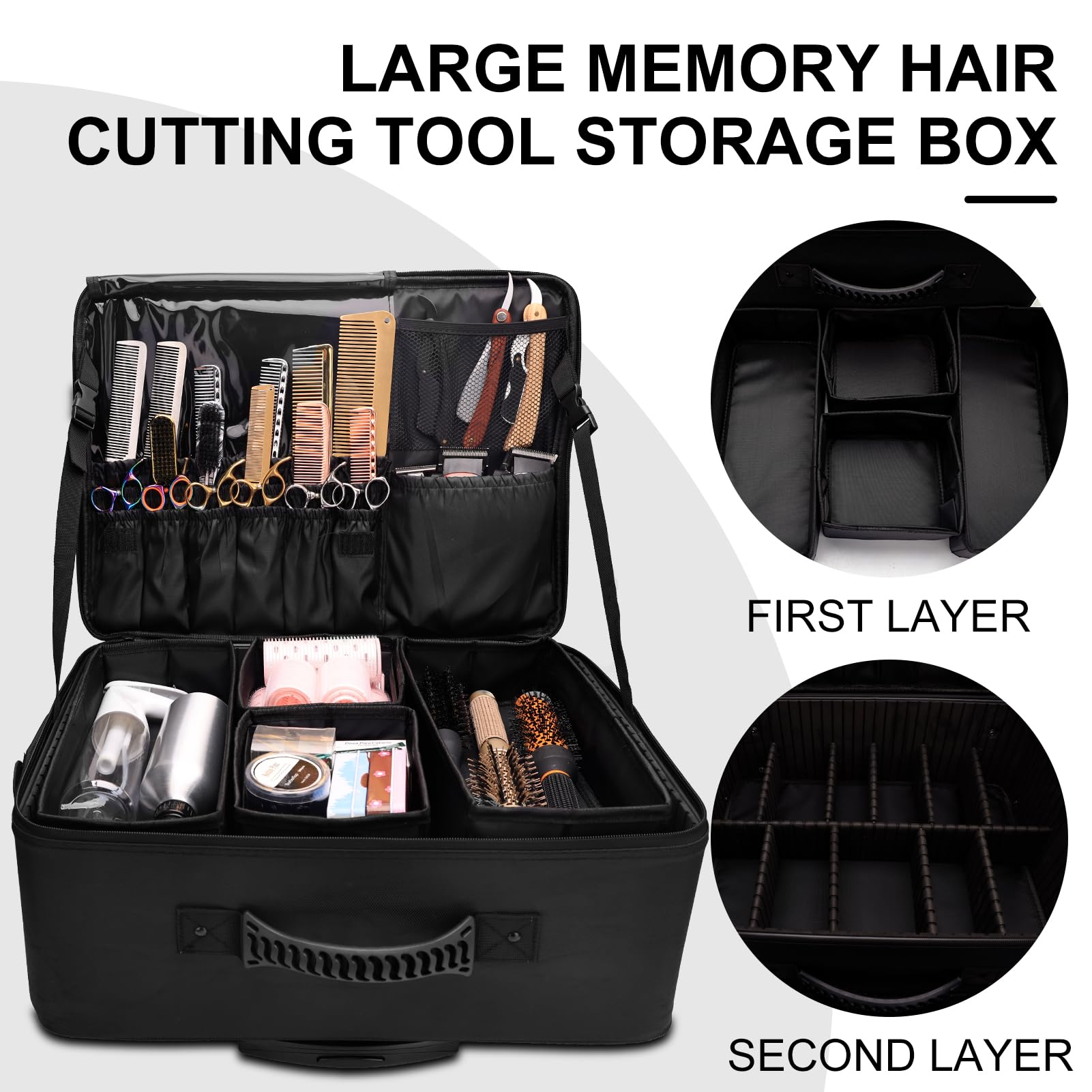 Salon Rolling Makeup Case Trai - Travel Accessories In Train ulasan dan harga