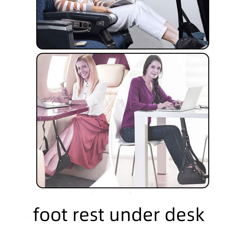 Airplane Footrest Hammock Flig - Travel Accessories In Train ulasan dan harga
