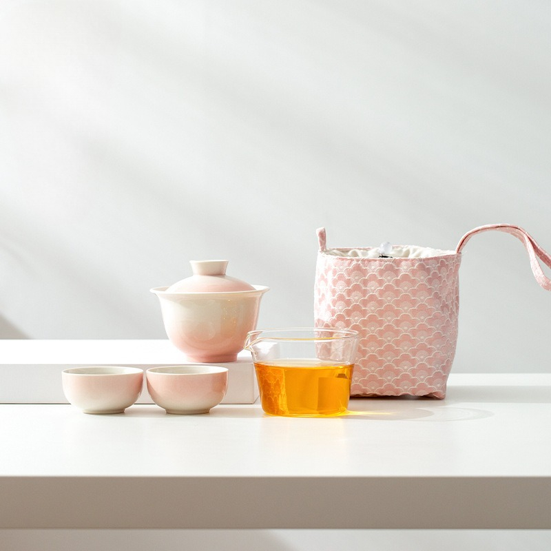 Plant Ash Glaze Gradient Trave - Portable Travel Kettle ulasan dan harga