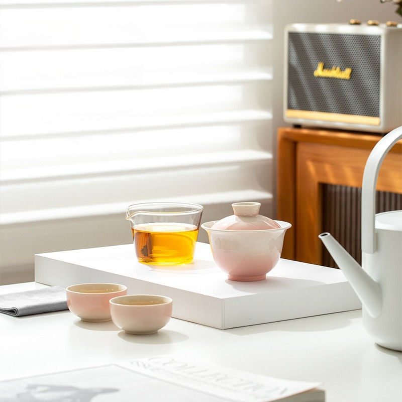 Plant Ash Glaze Gradient Trave - Portable Travel Kettle ulasan dan harga