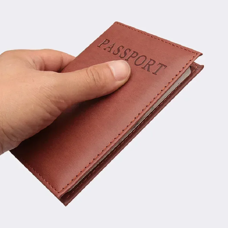 High Quality English PU Leathe - Travel Accessories Passport Holder ulasan dan harga