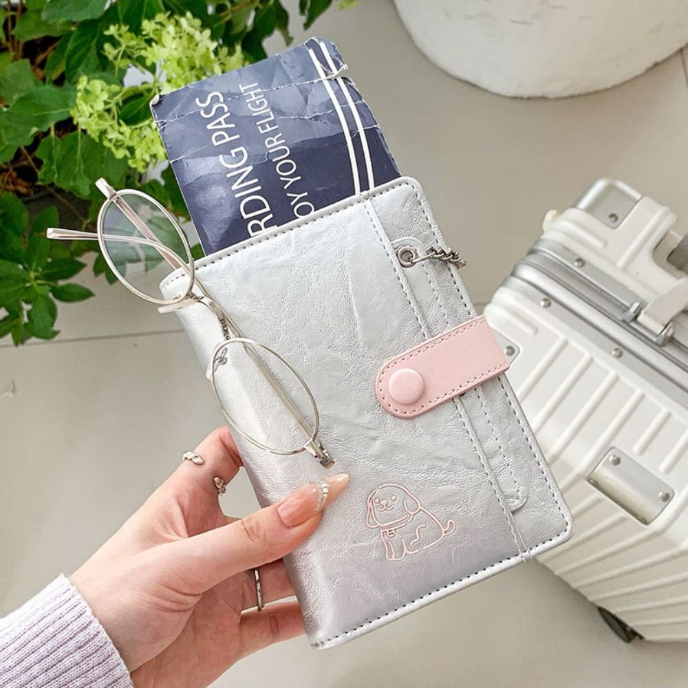 Card Holder PU Passport Bag Cu - Travel Accessories Passport Holder ulasan dan harga