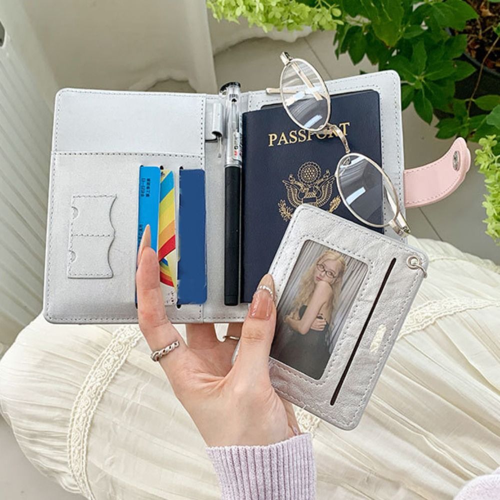 Card Holder PU Passport Bag Cu - Travel Accessories Passport Holder ulasan dan harga