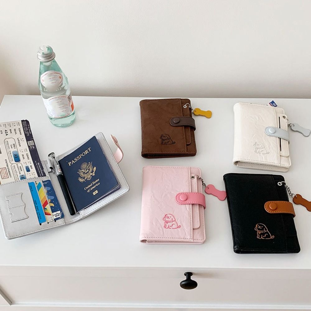Card Holder PU Passport Bag Cu - Travel Accessories Passport Holder ulasan dan harga