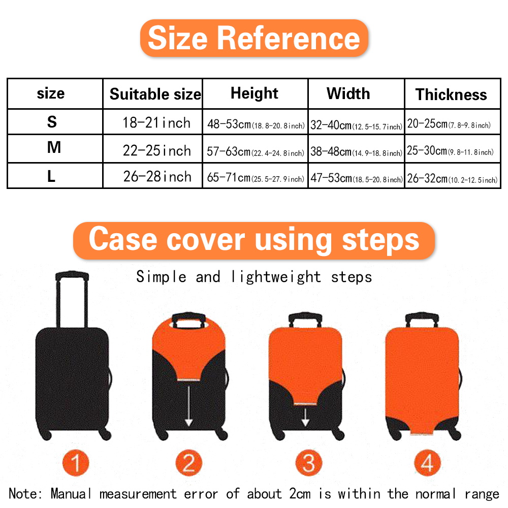 Luggage Suitcase Cover Protect - Travel Accessories To 3D Print ulasan dan harga